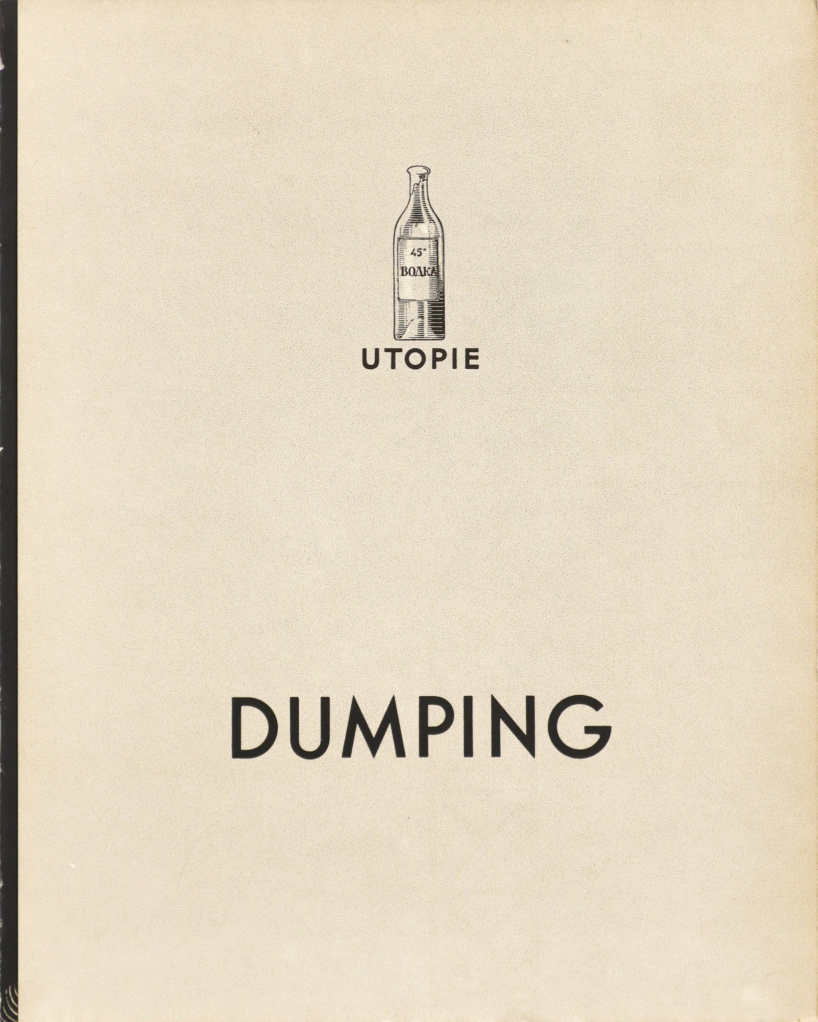 Vintage 1930s French Art Deco Print - Nicolas, Utopie, Dumping by Paul Iribe | Wall Art Decor for Living Room, Office & Gallery Display