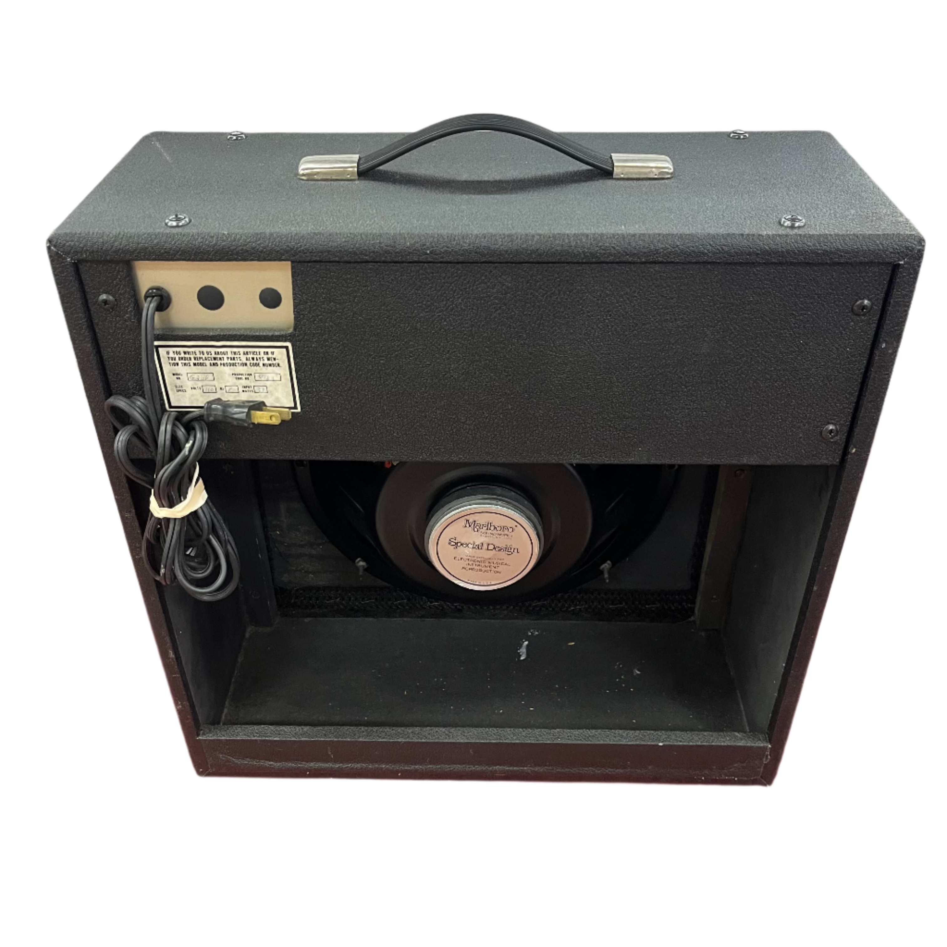 Marlboro Soundworks G20R 20W Electric Guitar Amplifier with Clean & Overdrive Channels - Perfect for Home Practice, Studio Recording & Live Performances