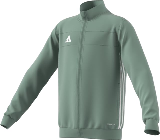 Adidas Kids' Tiro 25 Essentials Training Jacket - Lightweight Waterproof Windbreaker for Boys & Girls - Perfect for Soccer Practice, School Sports & Outdoor Activities