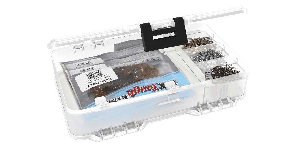 Plano 3600 Plastic Worm Stowaway Tackle Box - Waterproof Fishing Bait Organizer for Bass, Trout & Freshwater Fishing