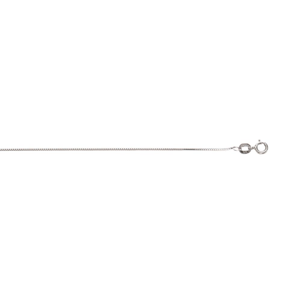 10K Gold 0.6mm Classic Box Chain Necklace for Women - Elegant Everyday Jewelry for Casual & Formal Occasions