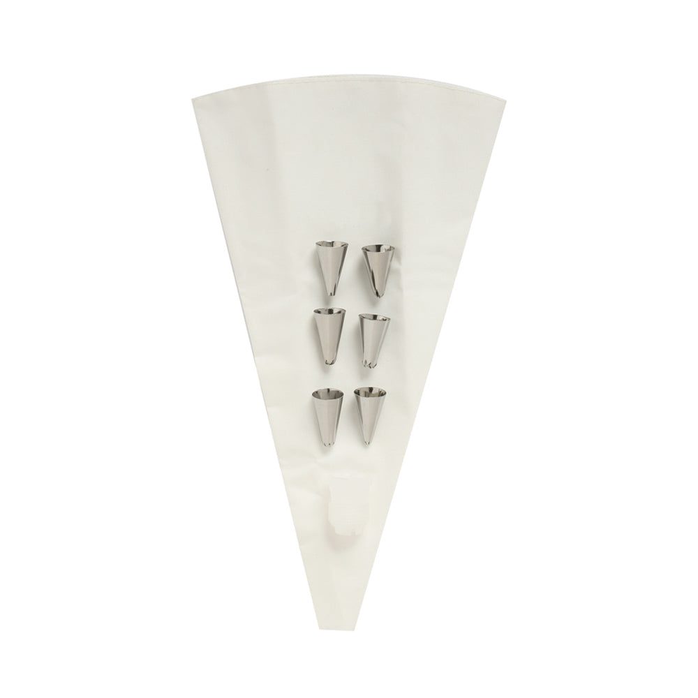 Professional Piping Set for Cake Decorating - Stainless Steel Icing Tips & Pastry Bags Kit - Perfect for Baking, Cupcakes, Cookies & Dessert Making