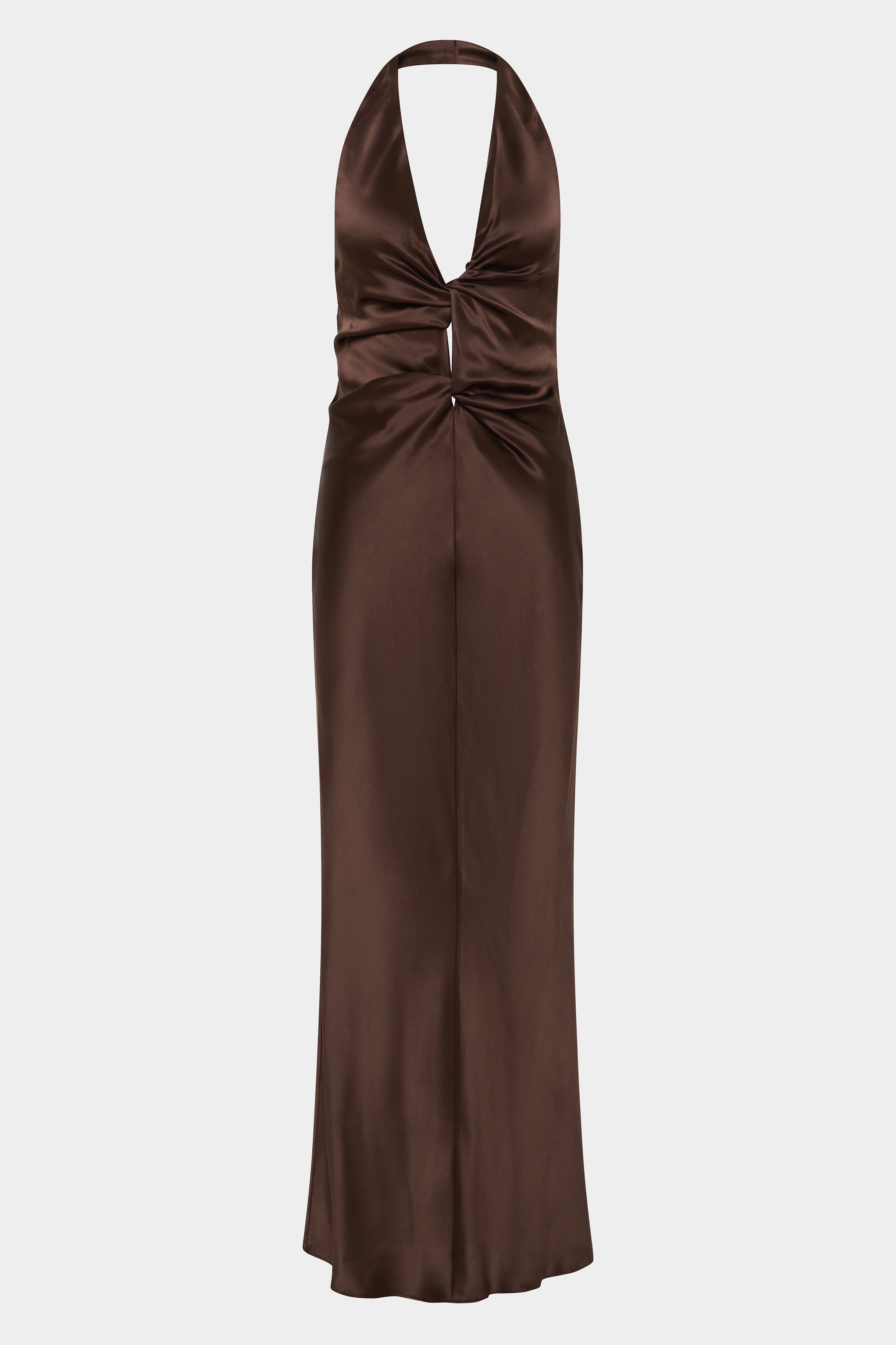 Como Twist Dress - Elegant Women's Summer Dress with Flowy Twist Detail | Perfect for Beach, Vacation, and Casual Outings