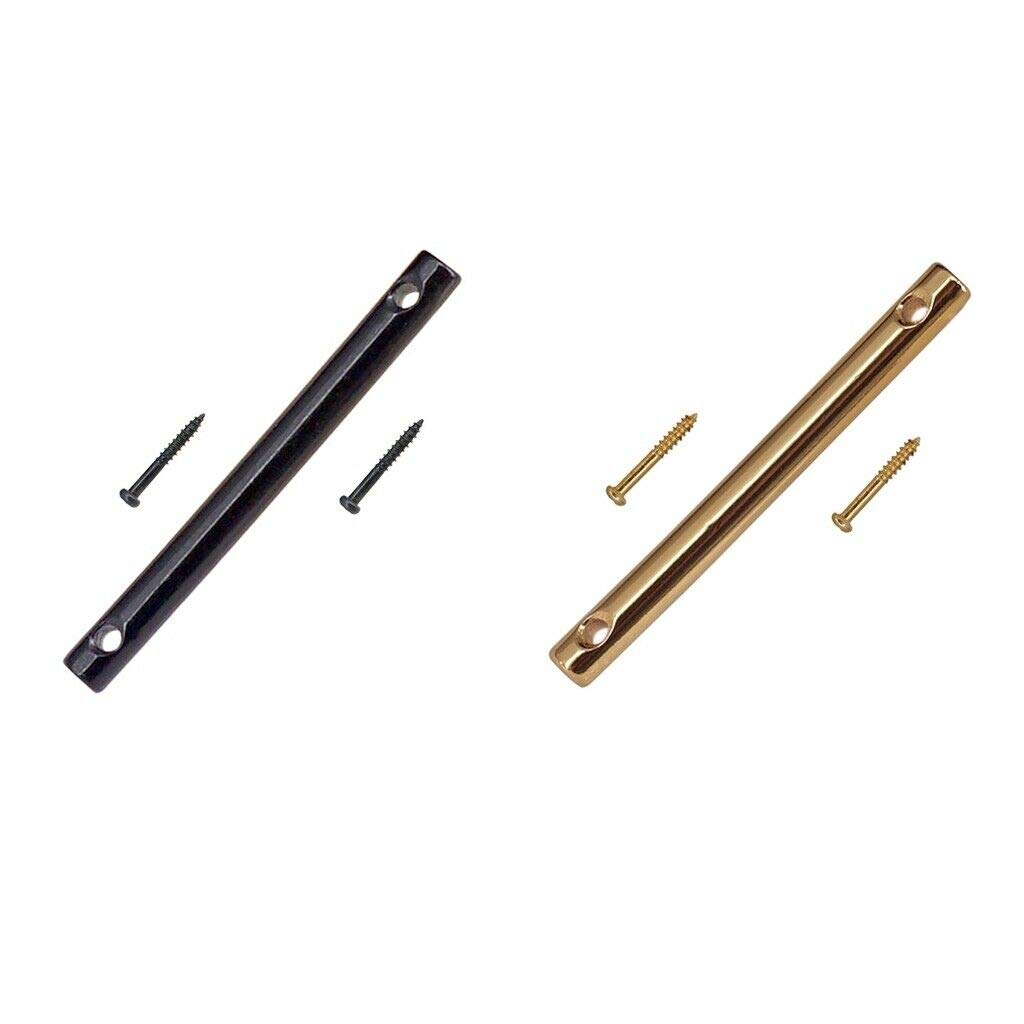 2Pcs Guitar String Tree Guides & Retainer Bar - Premium Replacement Parts for Electric & Acoustic Guitars - Perfect for Tuning Stability & String Alignment