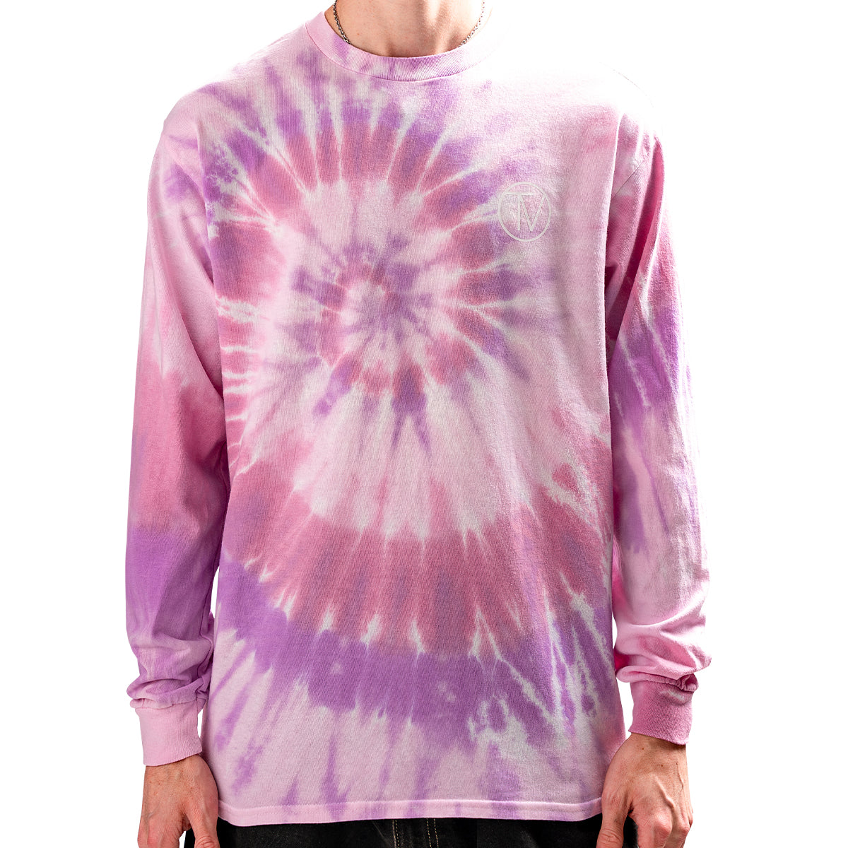 Sweetheart Tie Dye Long Sleeve T-Shirt for Women | Trendy Valentine's Day Outfit | Casual Wear & Date Night Fashion