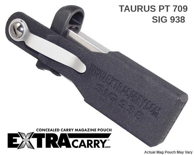 Sig Sauer P938 9mm 7 Round Magazine Pouch - Concealed Carry Holster Accessory for Pistol Magazines | Perfect for Range Training, Tactical Use & Everyday Carry (EDC)