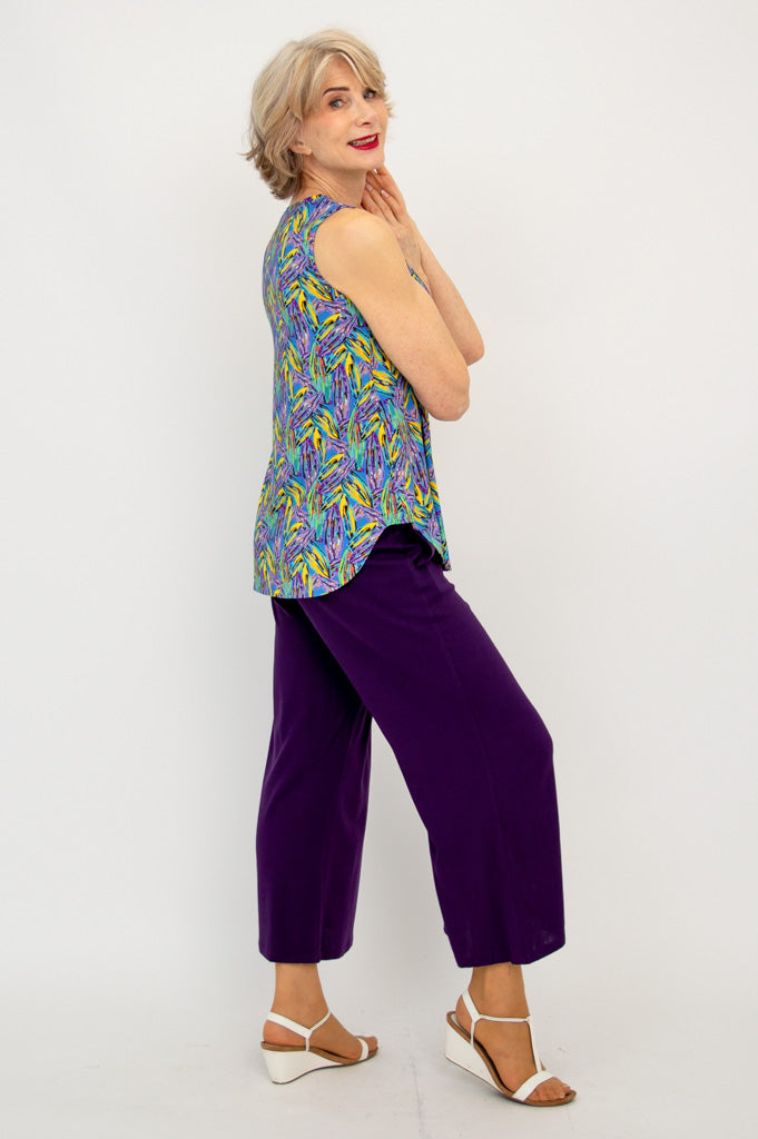 Stylish Jazz Tank Top for Women - Soft Bamboo Fabric - Laval Collection - Perfect for Yoga, Summer Outfits & Casual Wear - Final Sale