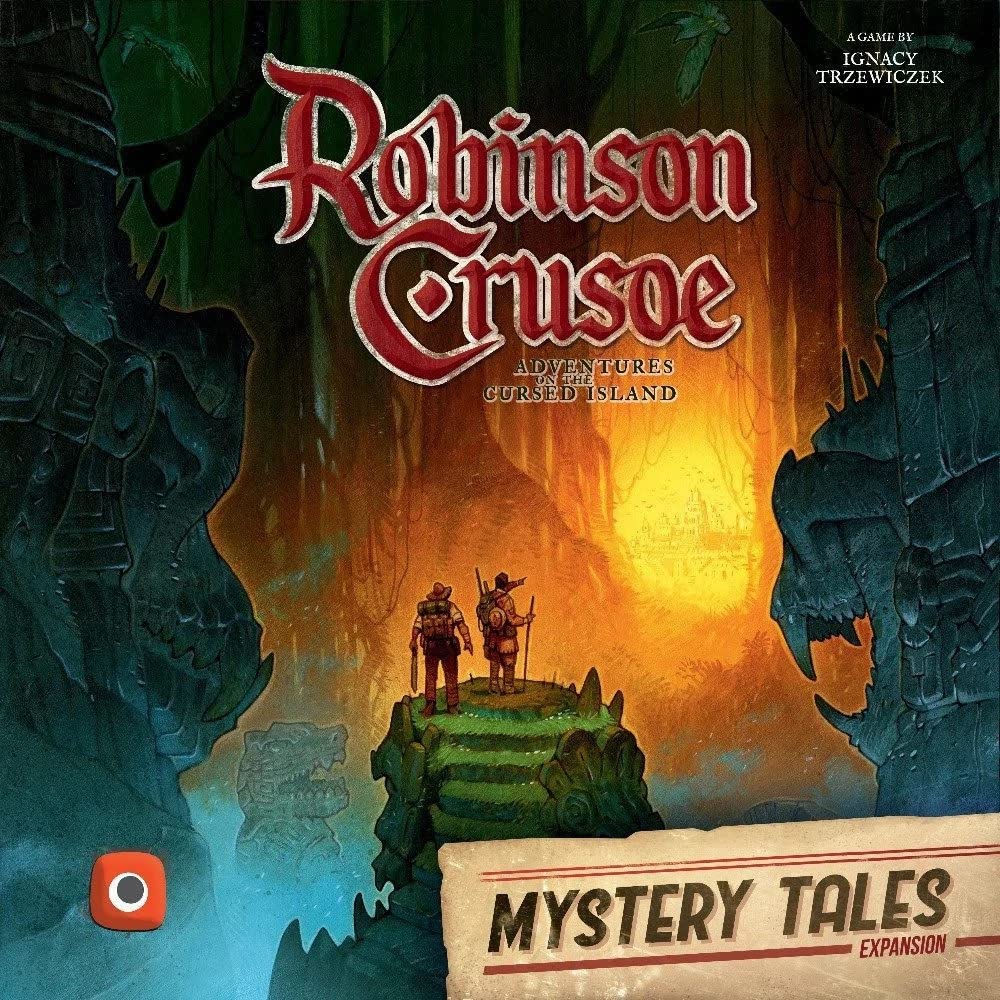 Robinson Crusoe Board Game: Mystery Tales Expansion - Cooperative Adventure Strategy Game for Adults & Teens - Perfect for Game Nights & Family Gatherings