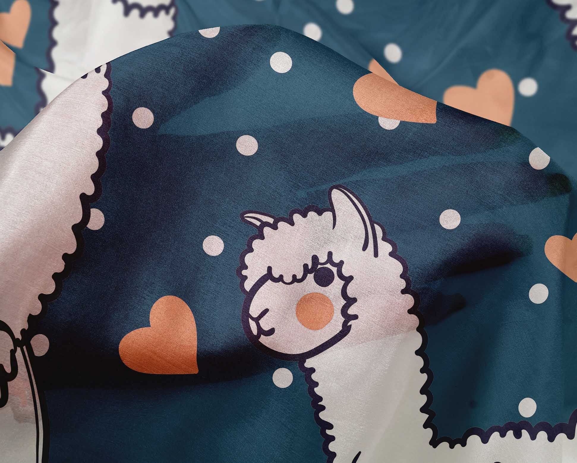 Premium Silk Tabby Blue Fabric - 42 Inch Wide by The Yard for Quilting, Sewing & Nursery Decor | Soft, Durable Material for DIY Projects, Baby Blankets & Home Decor