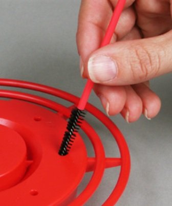 Bulk Port Brush for Hummingbird Feeder - Durable Cleaning Tool for Nectar Ports & Small Tubes - Perfect for Bird Feeders, Water Bottles & Aquarium Accessories