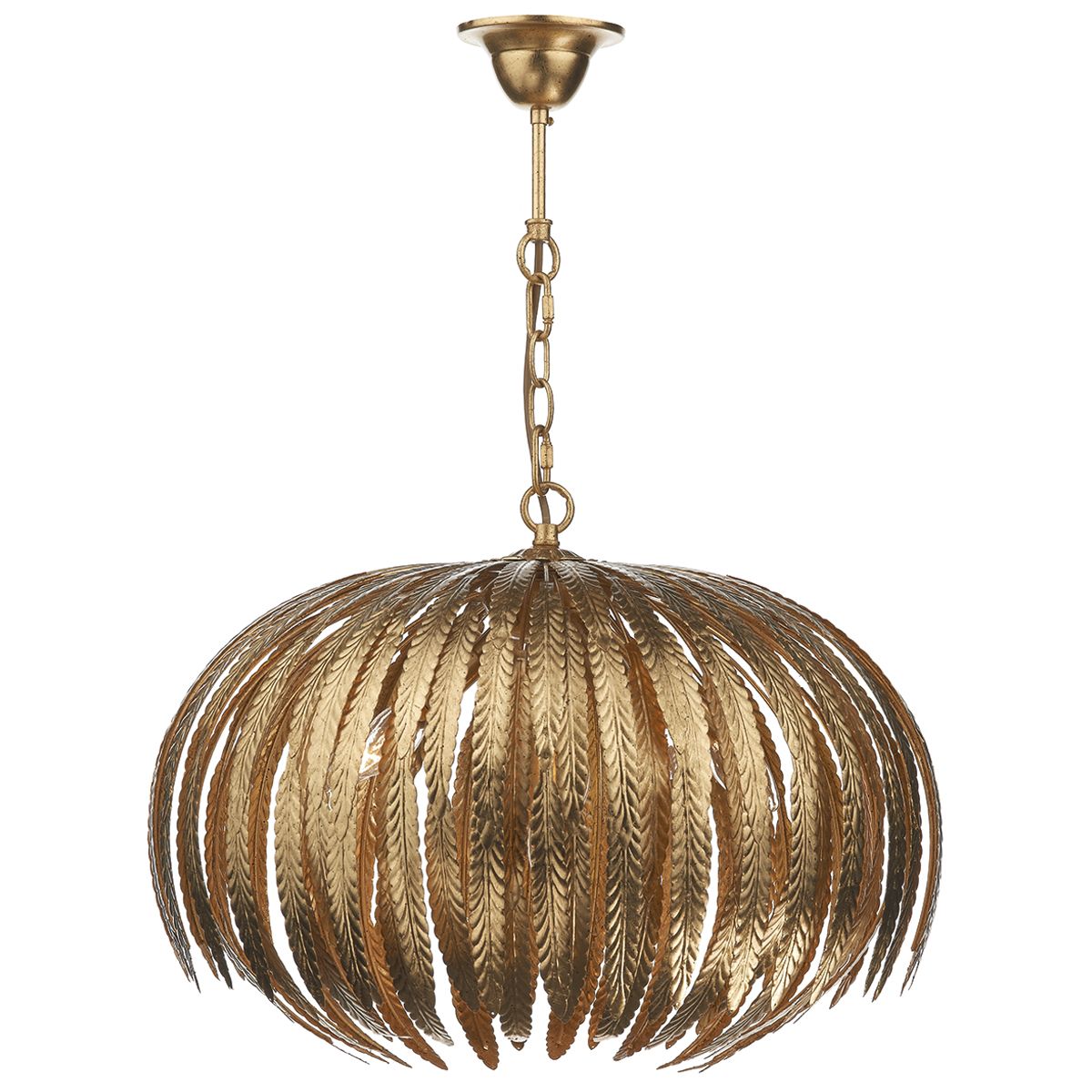 Atticus 5-Light Gold Pendant Lighting Fixture - Modern Chandelier for Dining Room, Kitchen Island & Entryway