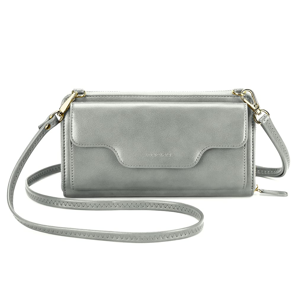 Nuoku RFID Crossbody Bags for Women - Stylish Small Clutch Purse & Wristlet Wallet with Phone Pocket | Perfect for Travel, Shopping & Everyday Use