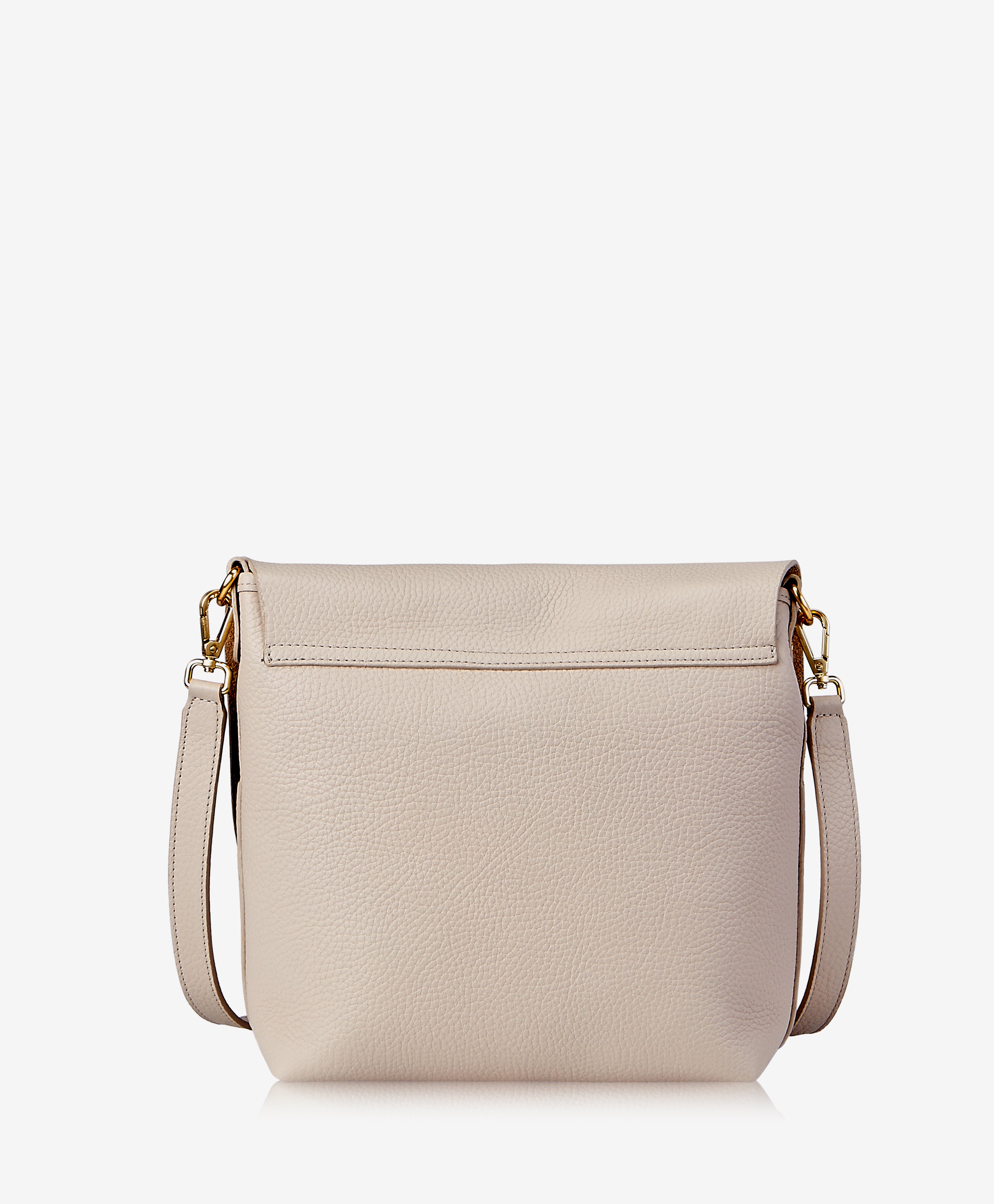 Andie Crossbody Bag for Women - Genuine Pebble Grain Leather in Beechwood Brown, Stylish & Durable Everyday Purse for Work, Travel & Shopping