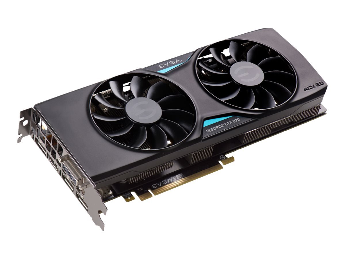 EVGA GeForce GTX 970 4GB GDDR5 SC Gaming Graphics Card - High Performance for PC Gaming, VR & 4K Video Editing
