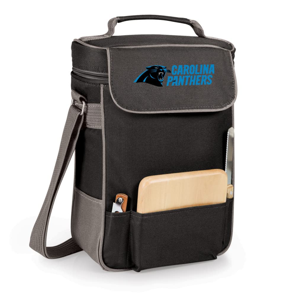 PICNIC TIME NFL Unisex-Adult Insulated Wine & Cheese Tote Bag with Cutting Board - Perfect for Tailgating, Picnics & Game Day Parties