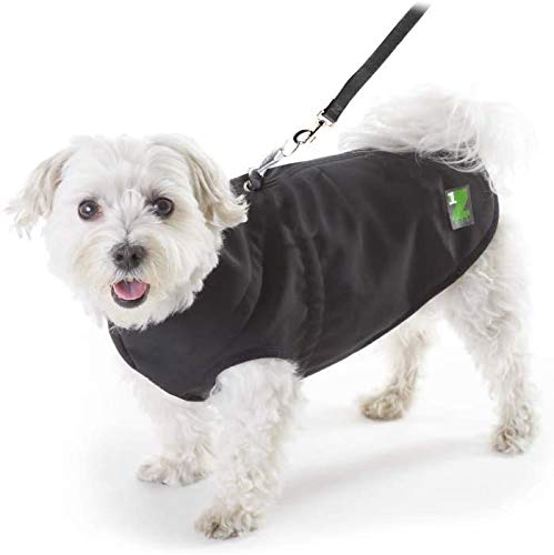 PawZ Dog Boots & Coat with Built-in Harness - 3-Layer Fleece Lined Winter & Waterproof Rain Jacket for Dogs | Outdoor Adventures, Cold Weather Protection & Rainy Day Walks