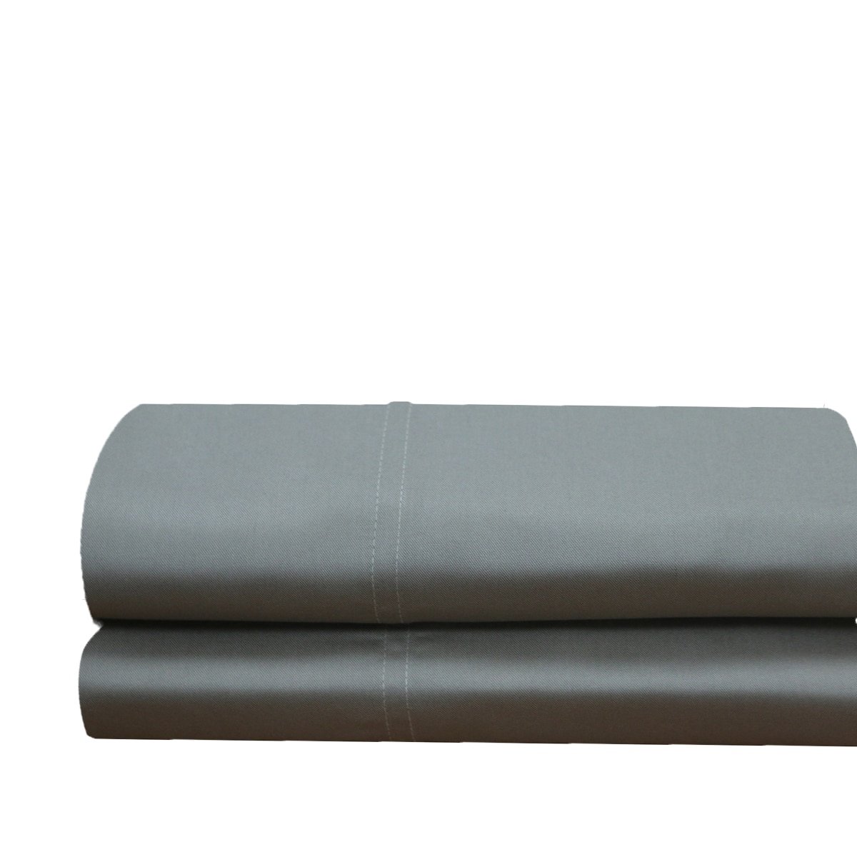 Premium 600-Thread-Count Bamboo Viscose King Size Pillowcases - Set of 2 Ultra Soft & Cooling Pillow Covers - Breathable Grey Bedding for Hot Sleepers & Allergy Relief - Perfect for Master Bedrooms, Guest Rooms & Luxury Hotels