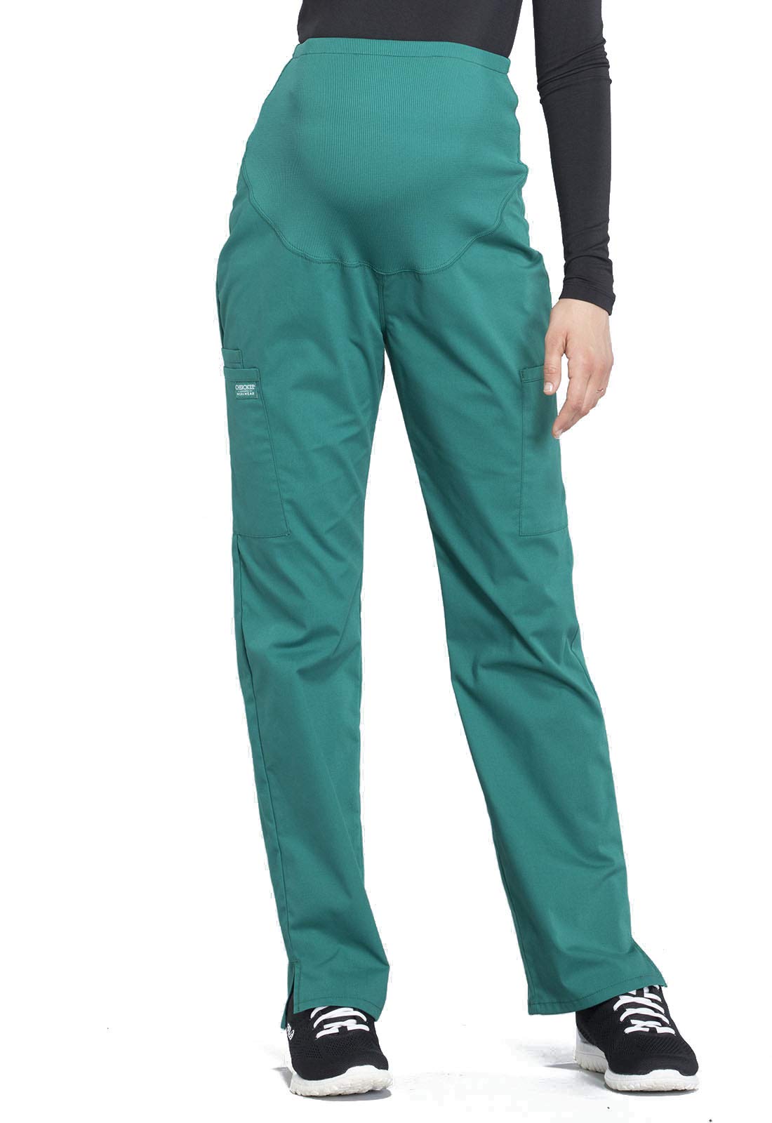 Cherokee Maternity Scrub Pants for Women - Soft Stretch Workwear WW220 | Comfortable Nursing & Medical Uniform Pants for Healthcare Professionals