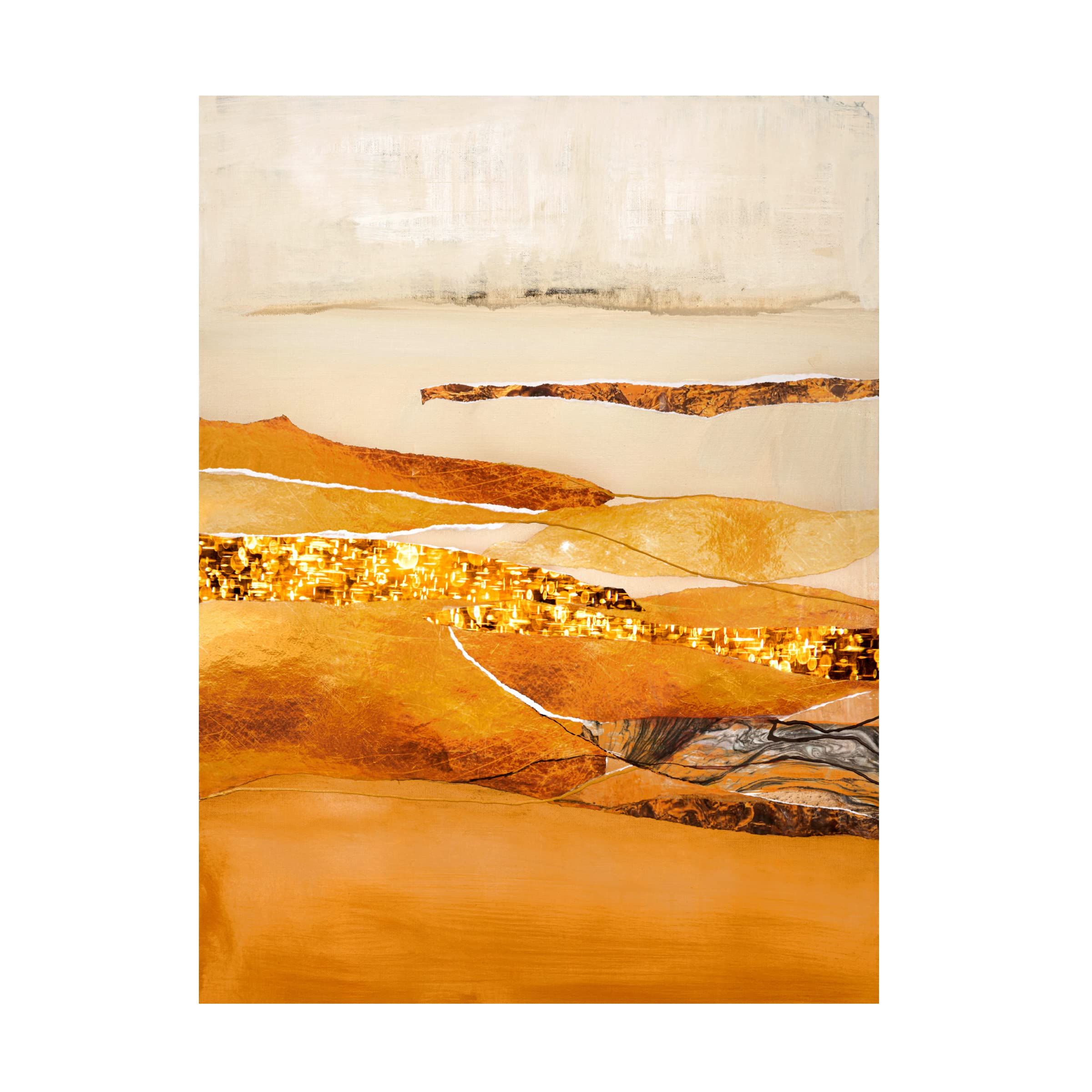 Trademark Fine Art 'Element Fire' Canvas Wall Art by Design Fabrikken - Modern Home Decor for Living Room, Bedroom & Office