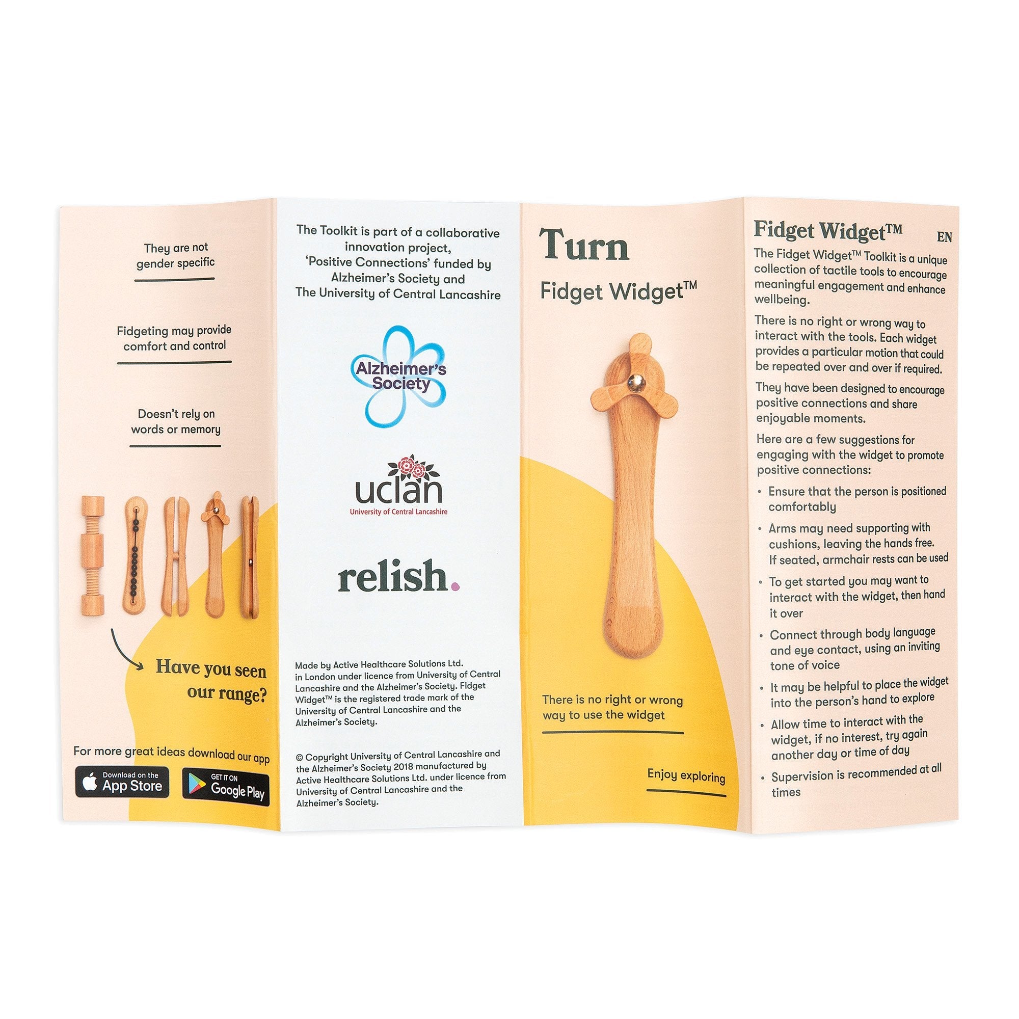 Fidget Widget - Stress Relief & Focus Tool for Kids & Adults | Perfect for Anxiety, ADHD, Office & Classroom Use