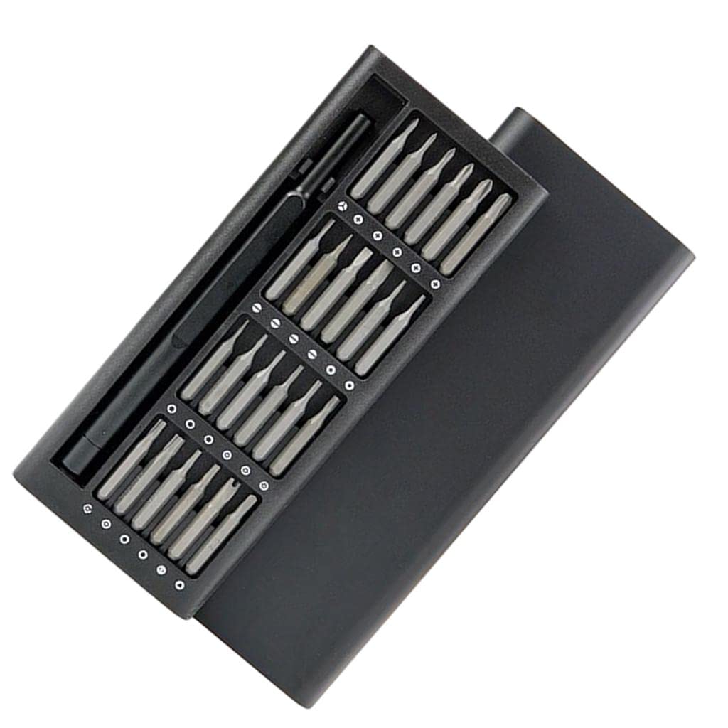 Jojomis 24-Piece Multi-Functional Steel Screwdriver Set with Impact Drill Driver Bits - Professional DIY Repair Kit for Phones, Laptops & Electronics - Includes Durable Storage Box - Perfect for Home Repairs, Tech Maintenance & DIY Projects