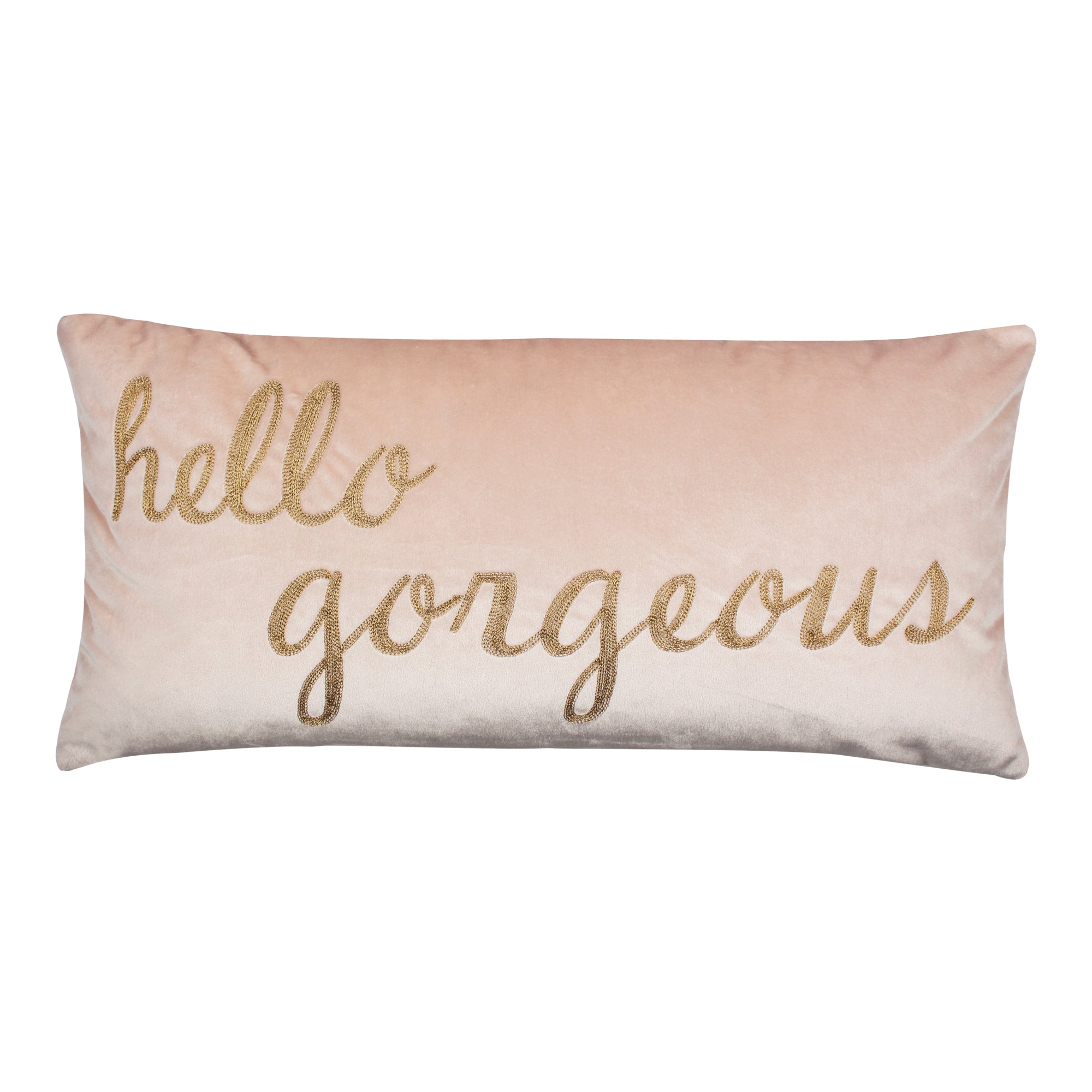 Fiori Hello Gorgeous Decorative Throw Pillow - Soft Cushion for Sofa, Bed & Home Decor - Perfect for Living Room, Bedroom & Nursery