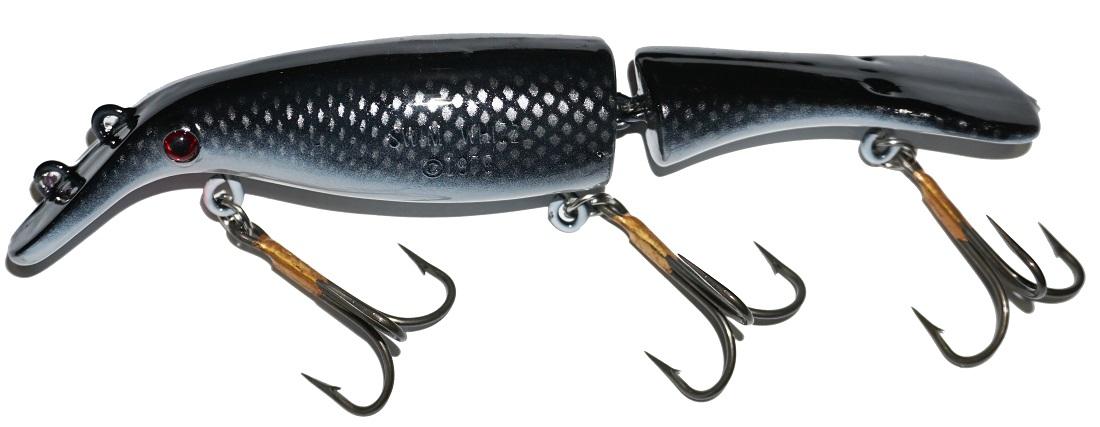 Big Bear Products Swim Whizz 8 Jointed Crankbait Fishing Lure - Topwater Bass Fishing Bait for Freshwater & Saltwater - Perfect for Lakes, Rivers, and Ponds