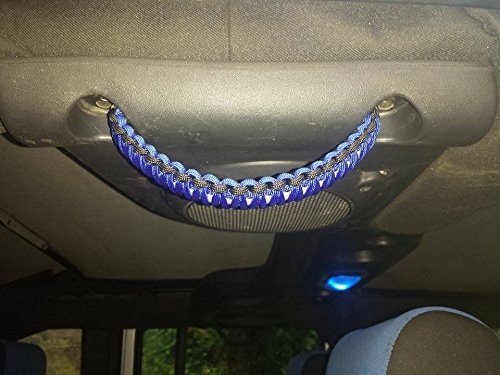 Wrangler JK Grab Handles - Heavy Duty Red Jeep Accessories for Off-Roading & Daily Use - Perfect for Jeep Wrangler JK Models (2007-2018) - Easy Installation & Enhanced Safety