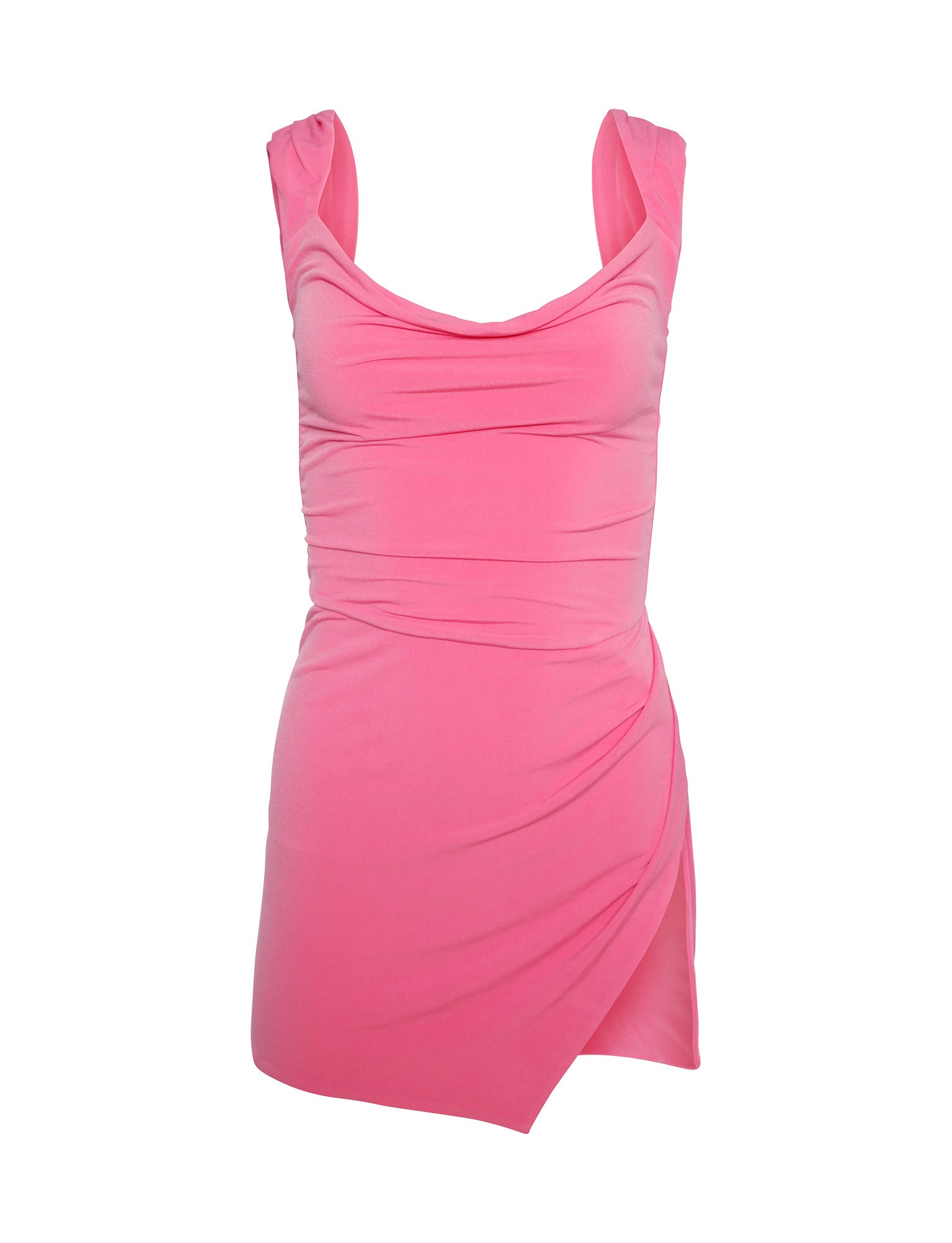 JOSLIN DRESS in Pink - Women's Elegant Floral Summer Dress for Casual Wear, Parties & Beach Outings