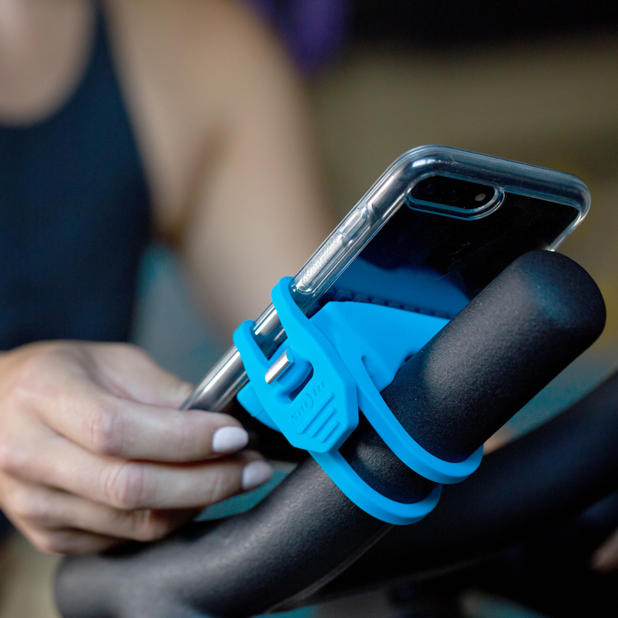 Nite Ize HandleBand Universal Smartphone Bike Mount - Secure Phone Holder for Bicycle Handlebars & Stems - Perfect for Cycling, Commuting & Outdoor Adventures
