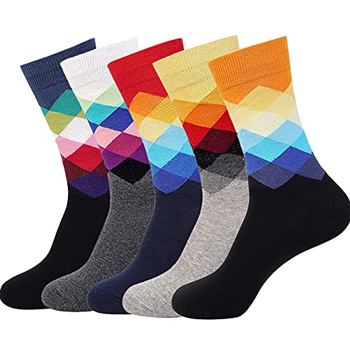 5 Pairs, Argyle #01