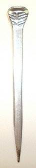 4-1/2 Inch Race Horseshoe Nails - 250 Count Box for Farrier, Blacksmith & Equestrian Use - Perfect for Horse Shoeing, Stable Maintenance & Equine Care