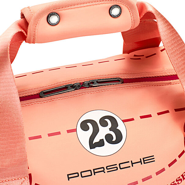 Porsche Pink Pig Sports Bag - Stylish Duffle for Gym, Travel & Workout | Water-Resistant & Durable Design