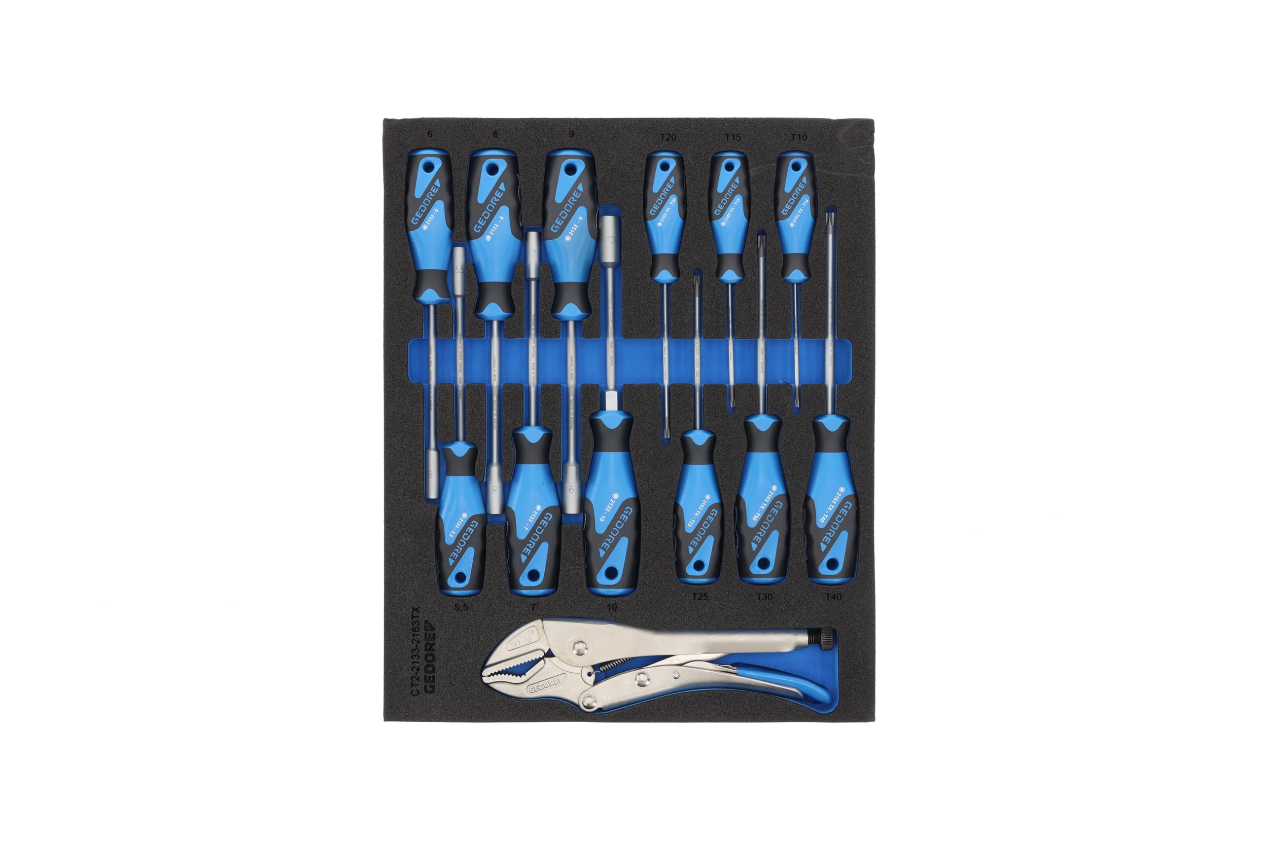 GEDORE WSL 308-Piece Tool Trolley Workster Set with 1 Liter Capacity | Professional Mechanic Tool Kit for Garage, Workshop & Auto Repair
