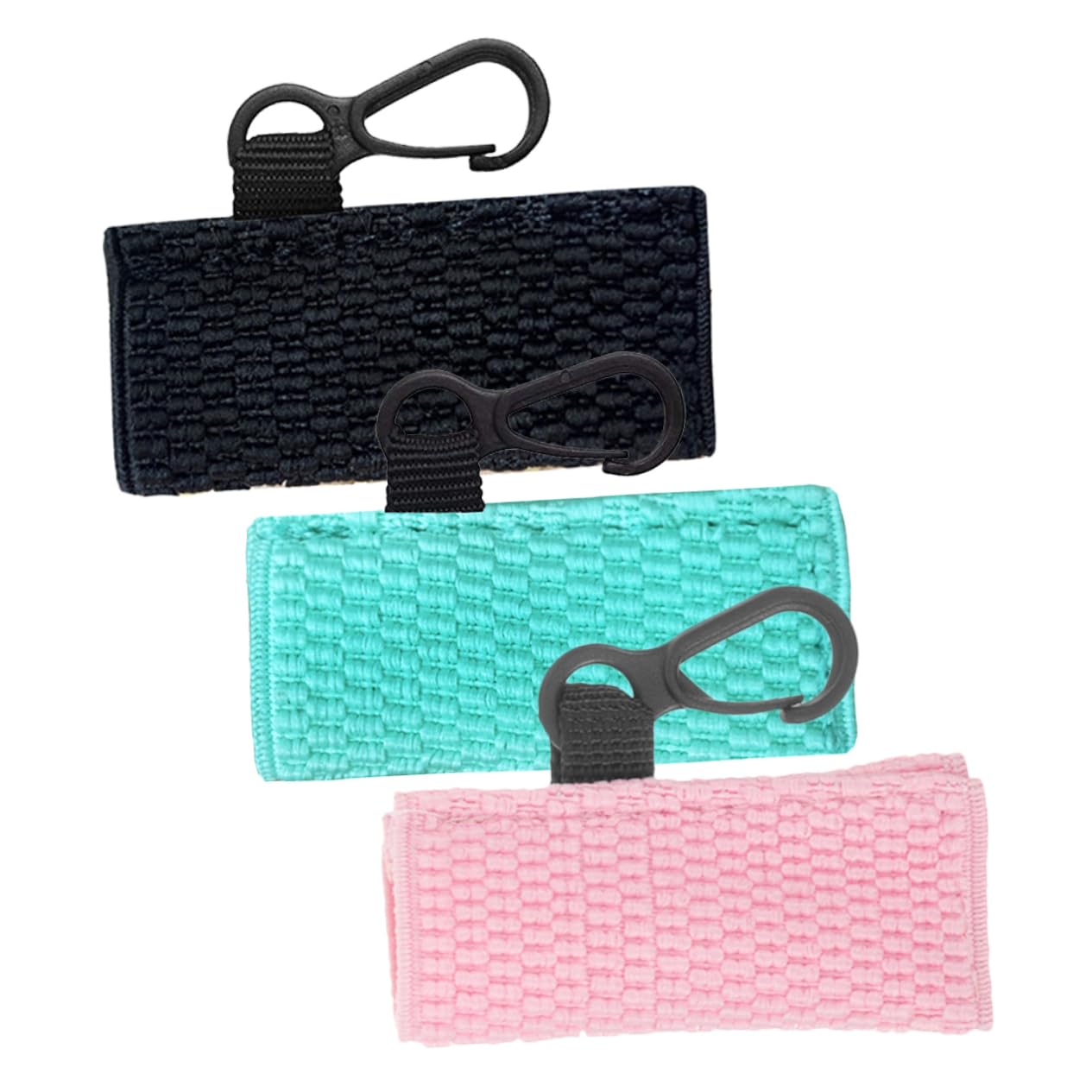 DOITOOL 3-Pack Lip Balm Keychain Holder - Assorted Colors for On-the-Go Use