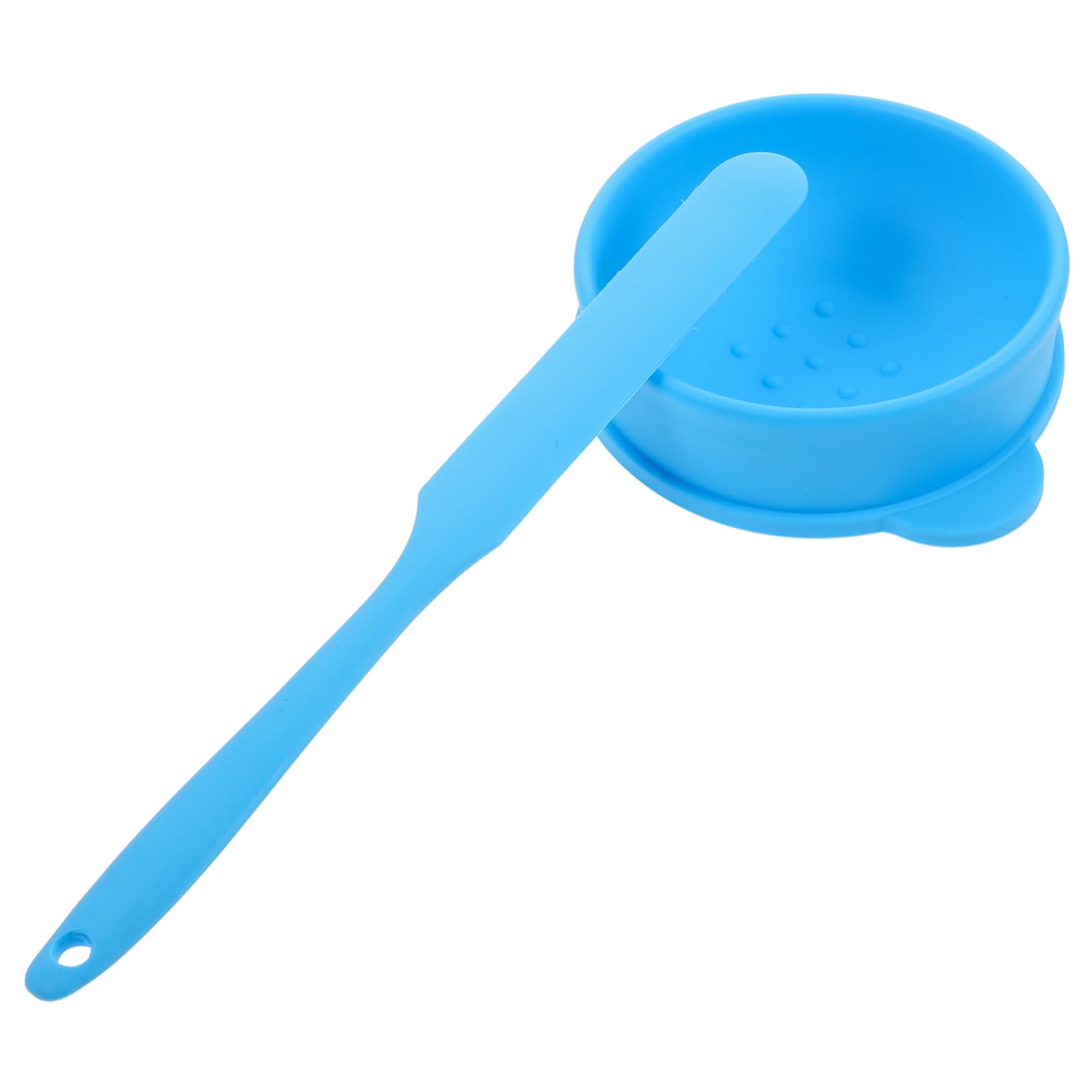 FOMIYES Silicone Mask Mixing Bowl Set - 2pcs Non-Stick Face Mask Mixing Bowls with Scraper - Easy to Clean & Apply - Perfect for DIY Facial Masks, Spa Treatments & Beauty Salons