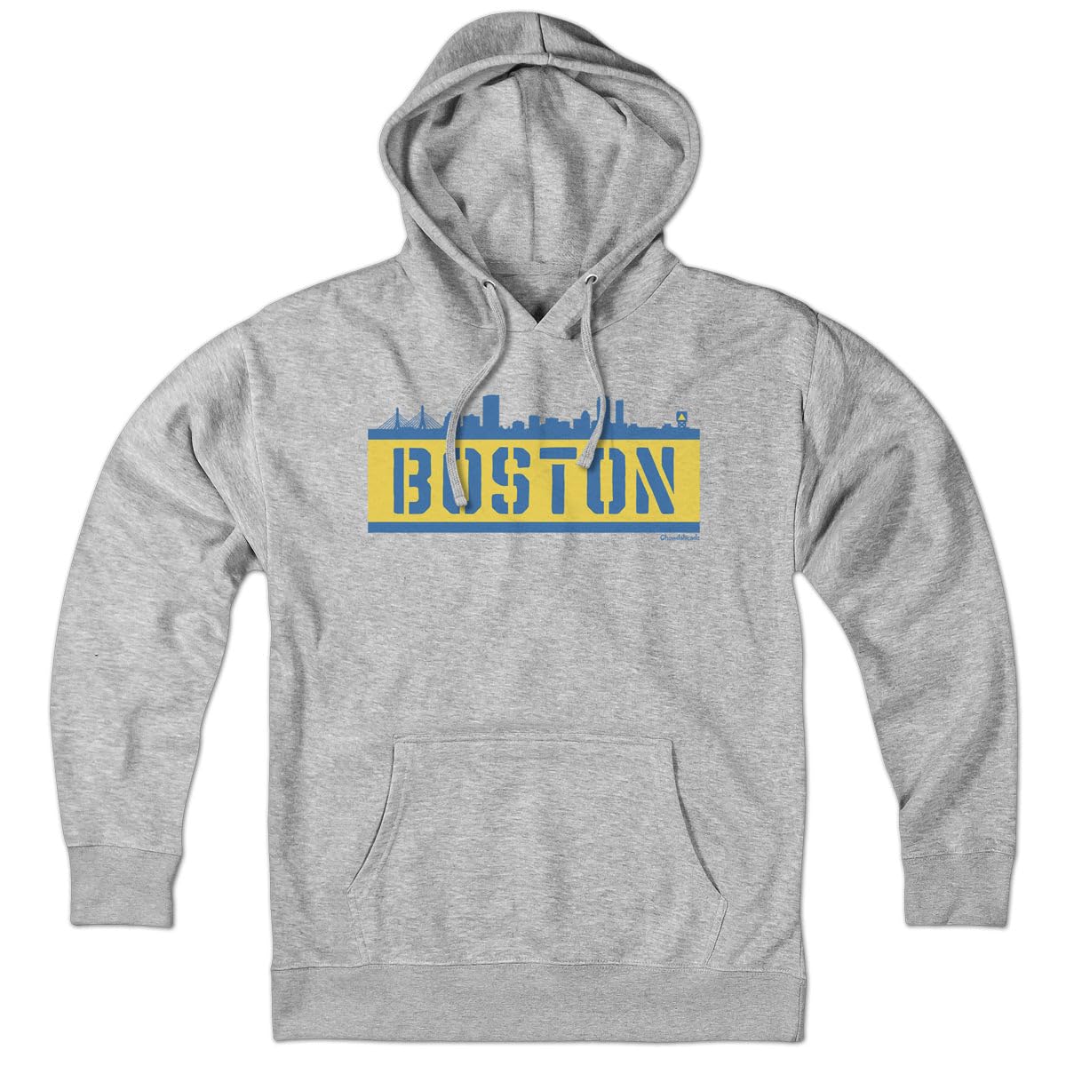 Chowdaheadz Boston Finish Line Hoodie - Unisex Soft Cotton Blend Pullover Sweatshirt | Marathon Running, Casual Streetwear & Gym Workout Apparel