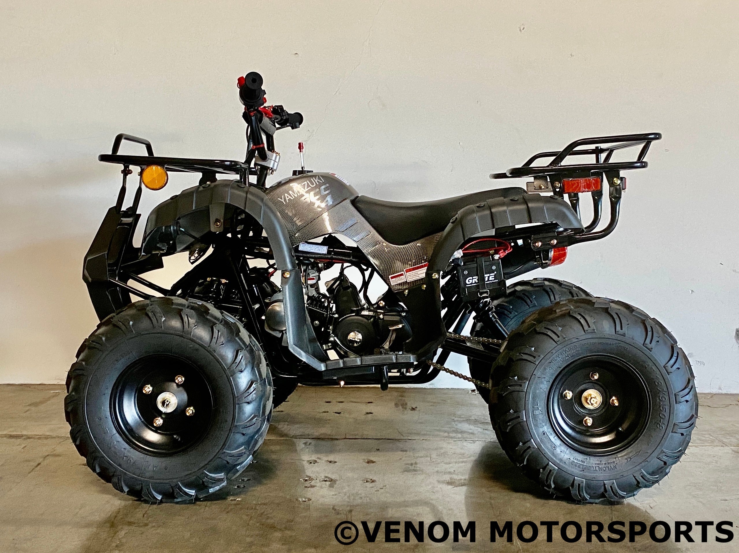 Kodiak 125cc ATV for Adults & Teens - Mid Size All Terrain Vehicle 4x4 Quad Bike | ATV 3125XR8 U2 Model | Perfect for Trail Riding, Farm Work & Off Road Adventures