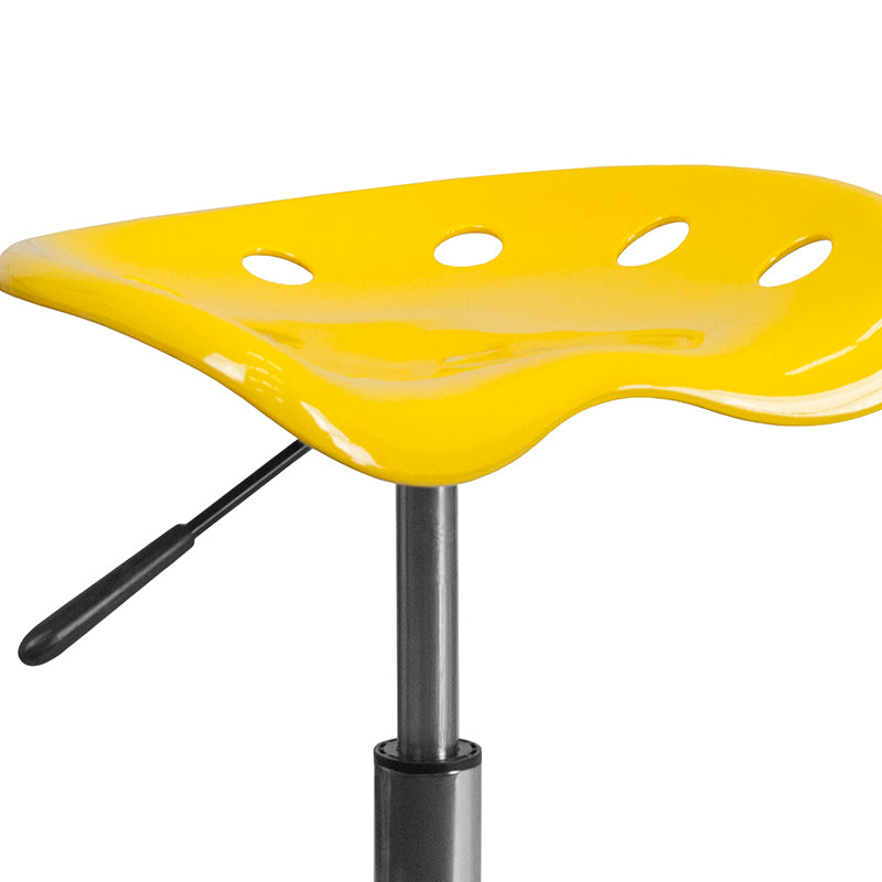 Vibrant Apple Green Tractor Seat & Chrome Stool - Retro Diner Style Bar Stool for Kitchen, Cafe, and Home Decor