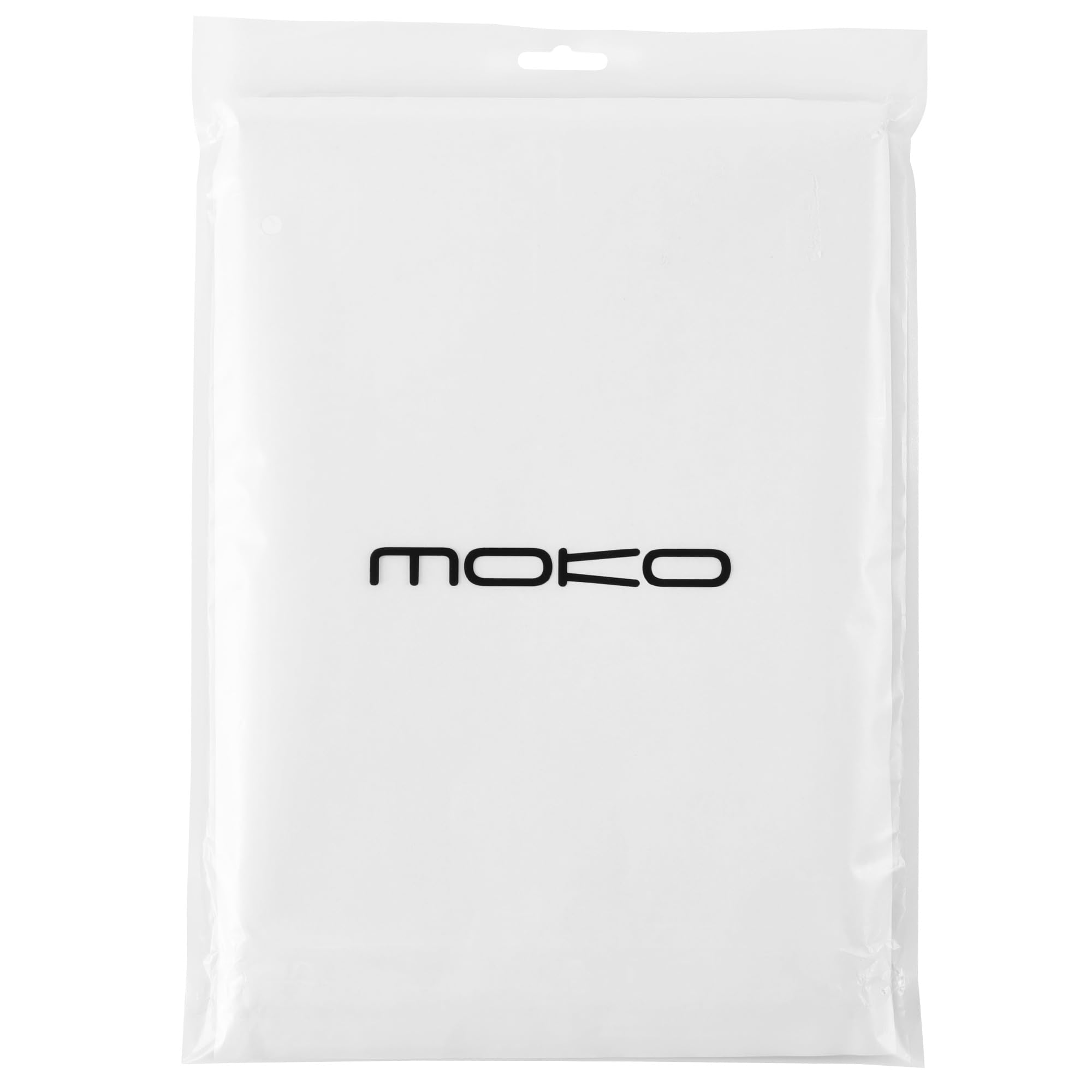 MoKo iPad 11th Gen (2025) & 10th Gen (2022) Case - 11/10.9 Inch Slim Protective Cover with Translucent Frosted TPU Back, Auto Wake/Sleep, Touch ID Support - Perfect for Work, School & Travel - Black