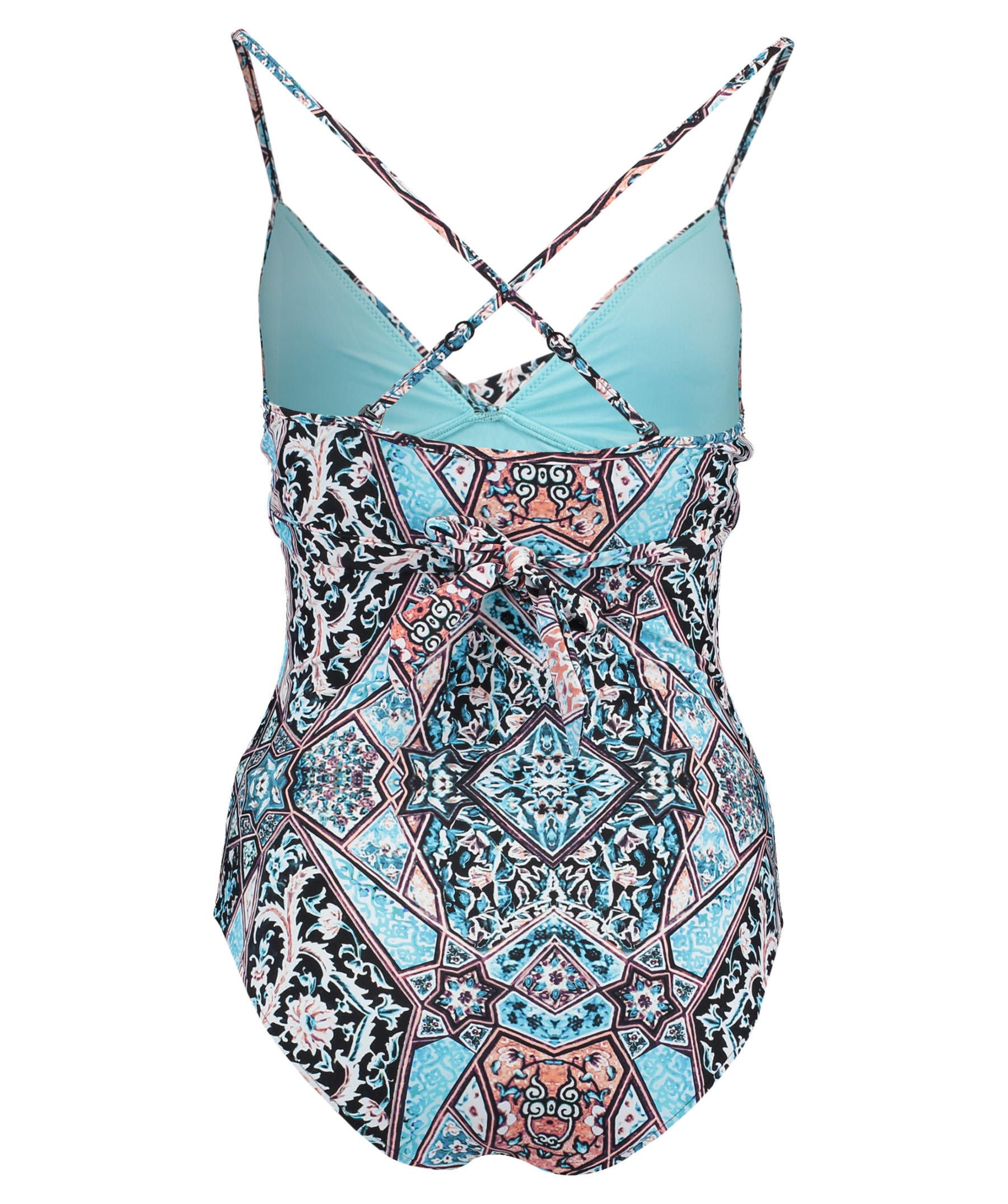 Seafolly Women's One Piece Swimsuit Wrap Front Bathing Suit - Perfect for Beach Vacations, Pool Parties & Summer Getaways