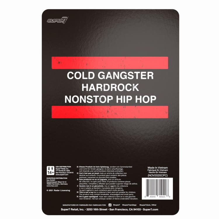 Run DMC ReAction Figure - Jam Master Jay Collectible Toy for Hip-Hop Fans | Perfect for Music Memorabilia Displays & Gift Giving