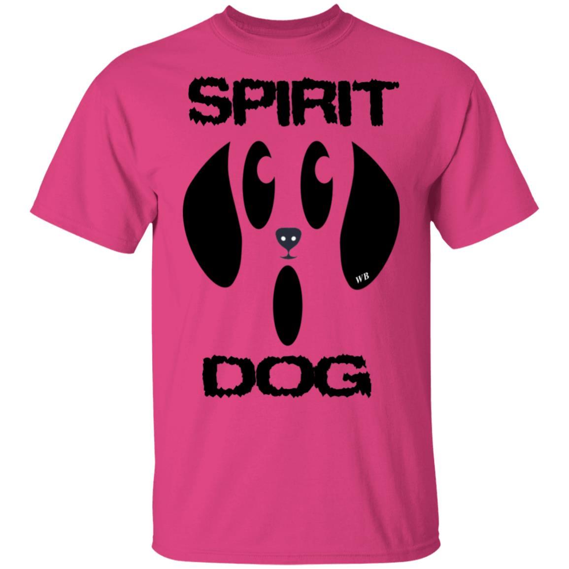 Spirit Dog Halloween Cotton T-Shirt | Funny Wine Lover Gift | Comfortable Ultra Soft Tee for Women | Perfect for Halloween Parties & Wine Nights