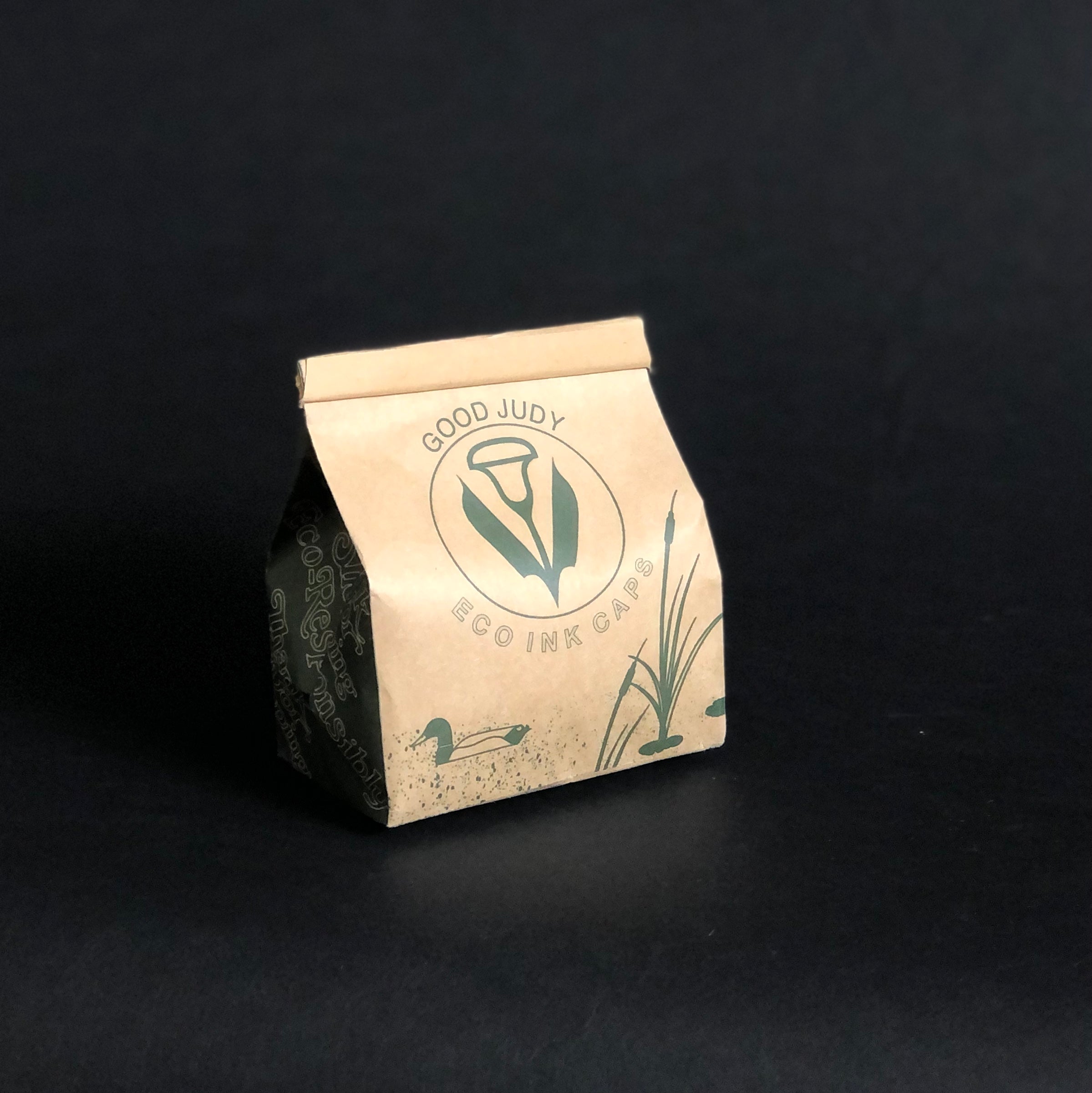 Eco-Friendly Good Judy Compostable Ink Caps - Biodegradable Printer Ink Cartridge Caps for Sustainable Office & Home Printing