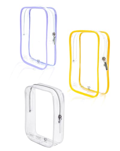 Clear, Yellow, Purple