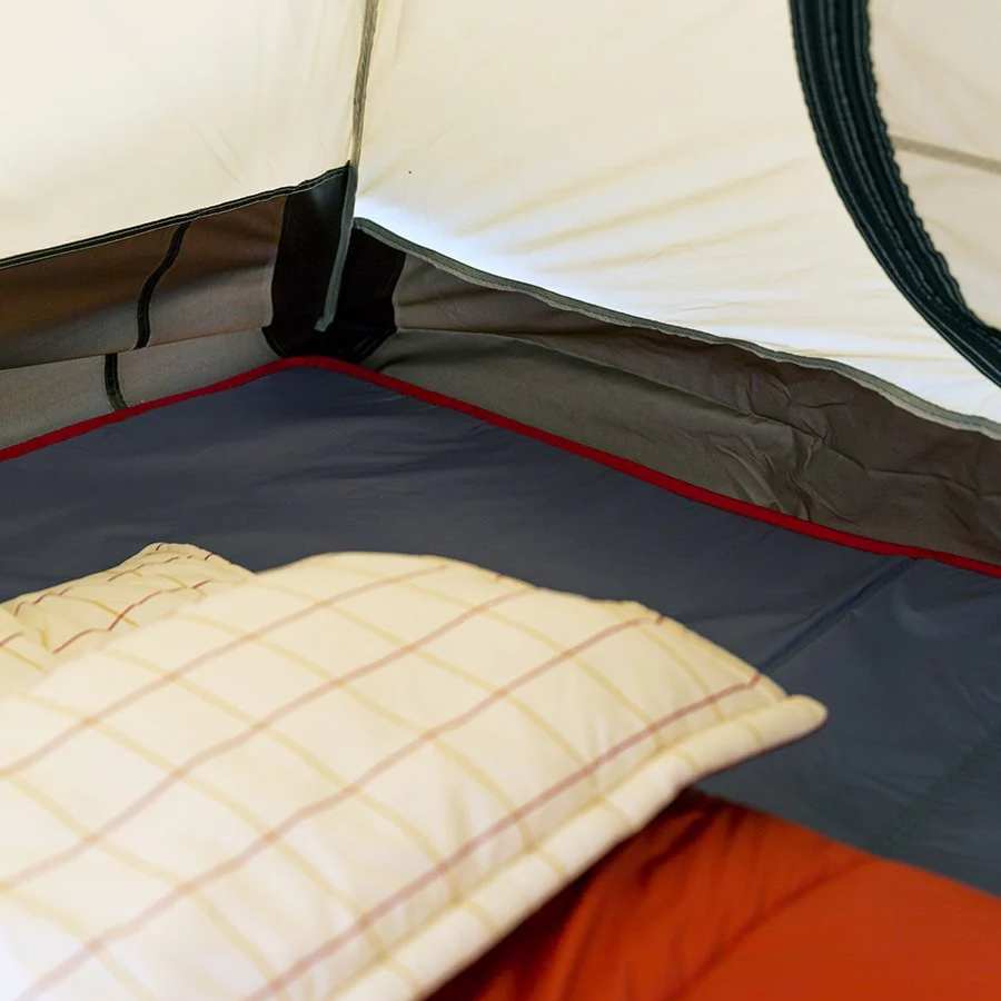 Amenity Dome Medium Self-Inflating Camping Mat & Sheet Set - Lightweight, Waterproof Sleeping Pad for Backpacking, Hiking, and Outdoor Adventures