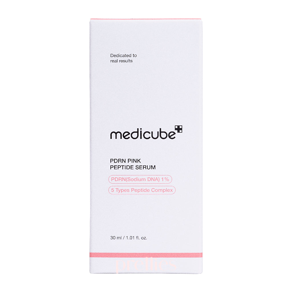 Medicube PDRN Pink Peptide Serum 30ml - Anti-Aging Face Serum with Peptides & PDRN for Wrinkles & Skin Repair - Perfect for Night Routine & Daily Skincare