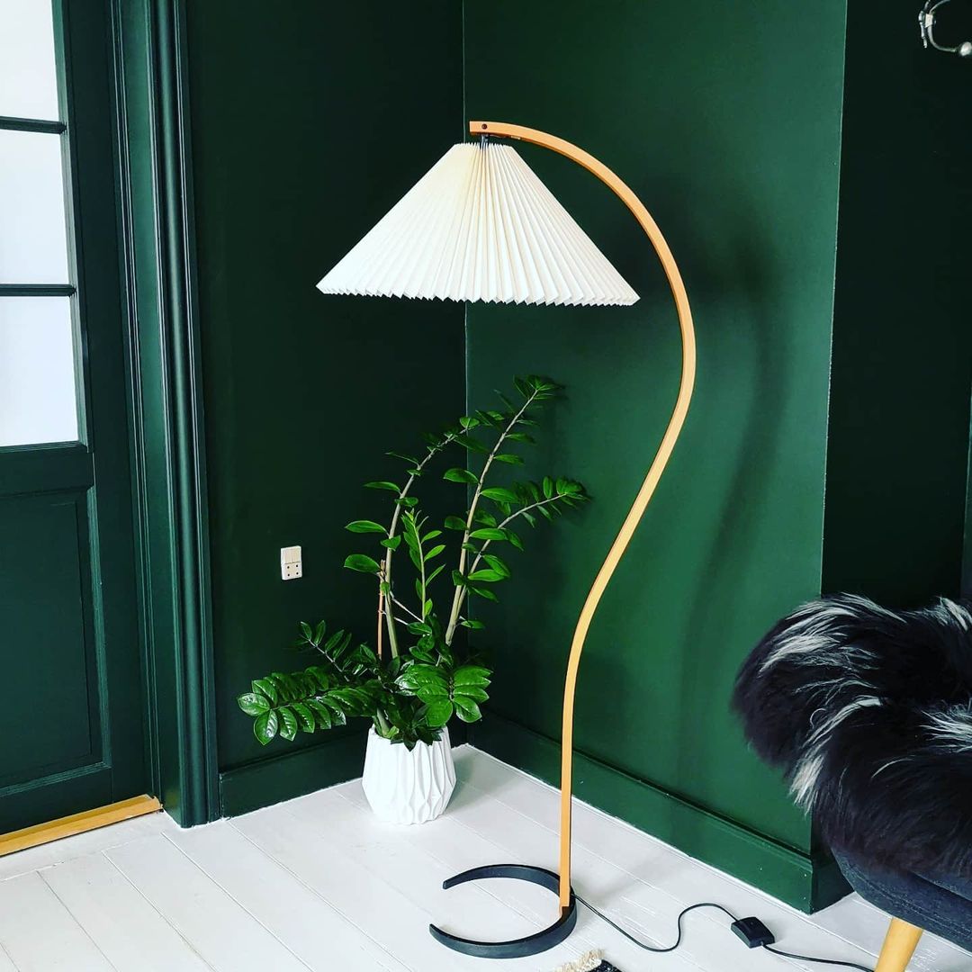 Modern Caprani Floor Lamp - Adjustable LED Standing Light for Living Room, Bedroom & Office - Warm White & Cool White Dimmable Lighting - Perfect for Reading, Relaxing & Decor