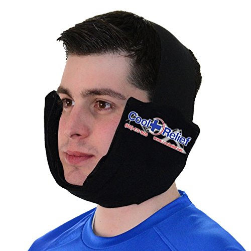 Soft Flex-Ice Jaw Ice Pack for Wisdom Teeth - Extended Cold Relief & Comfort | Post-Surgery, TMJ Pain, Swelling & Injury Recovery
