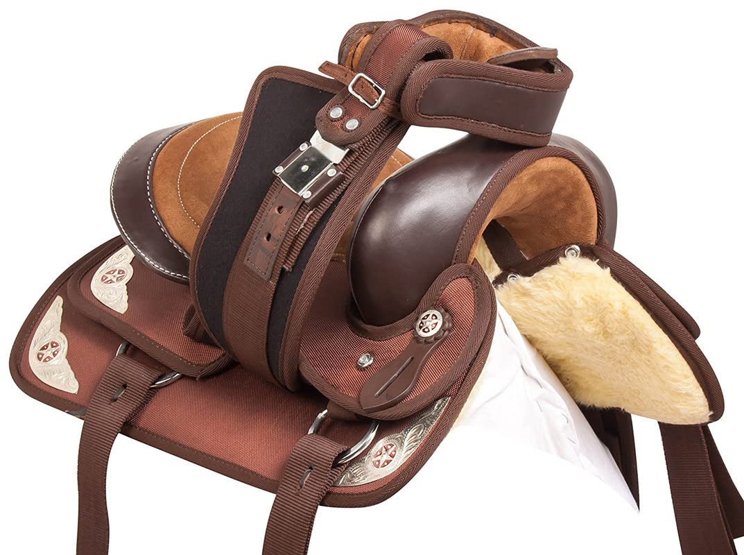 Premium Synthetic Western Horse Saddle - 14